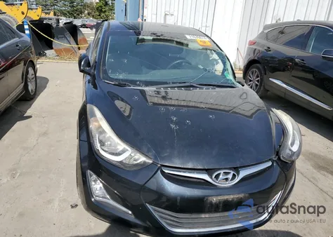 2016 Hyundai Elantra Se из США, поврежденный, VIN 5NPDH4AE6GH702235